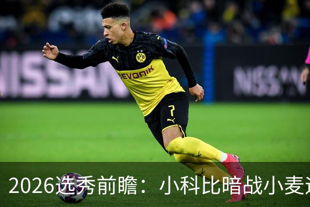 2026选秀前瞻：小科比暗战小麦迪 状元三选一？